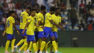 معلق مباراة النصر والتعاون