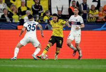 معلق مباراة باريس سان جيرمان وبوروسيا دورتموند في إياب دوري أبطال أوروبا