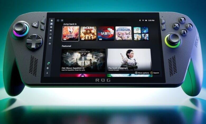سعر ROG Xbox Ally قد يتراوح من 900 إلى 1000 دولار