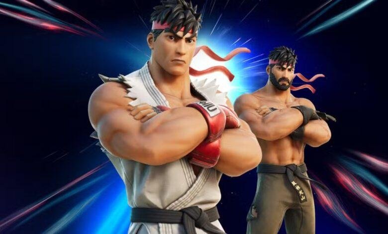 عرض جميع الأزياء في Fortnite x Street Fighter - الجزء الثاني والاخير