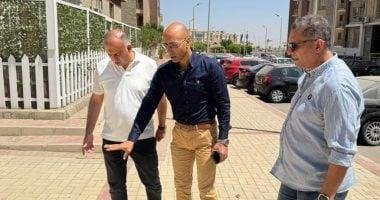 مسئولو المدن الجديدة يقومون بجولة تفقدية لمشروعات الإسكان والخدمات والتطوير