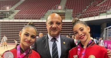 إيهاب أمين يكشف تفاصيل إنجاز منتخب الجمباز الإيقاعي في بطولة العالم
