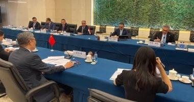 وزير الاستثمار المصري يناقش مع نظيره الصيني تعزيز العلاقات الاقتصادية والتجارية