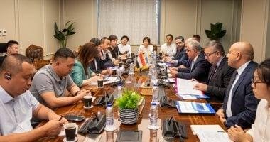 زيارة وفد من 20 شركة صينية للمنطقة الاقتصادية لقناة السويس
