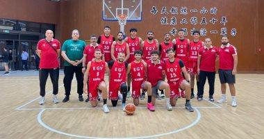 منتخب مصر الأولمبي يتألق بفوز مستحق على نجوم تشوجي في البطولة الدولية للسلة
