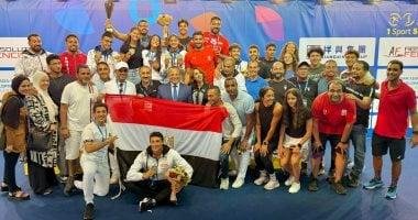 وزير الرياضة يثني على منتخب الخماسي بعد حصده خمس ميداليات في بطولة العالم للناشئين