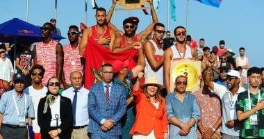 المغرب يتصدر بطولة أفريقيا للكرة الطائرة الشاطئية