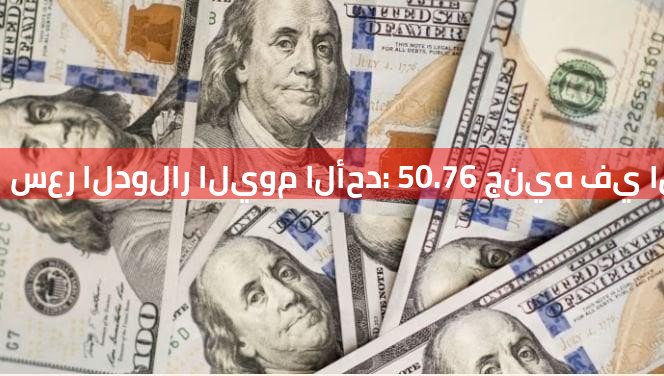 50.76 جنيه في البنك الأهلي.. آخر تحديث لـ سعر الدولار اليوم الأحد