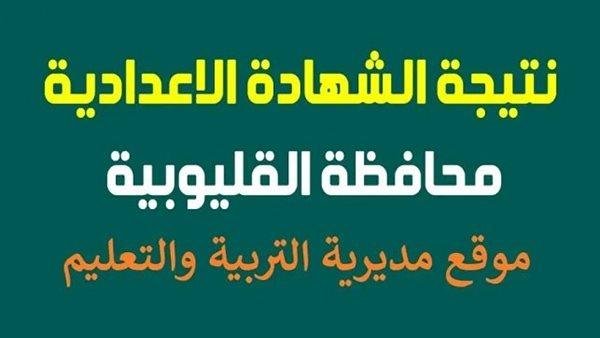 أسرع رابط للحصول على نتيجة الشهادة الاعدادية 2025 بالقليوبية