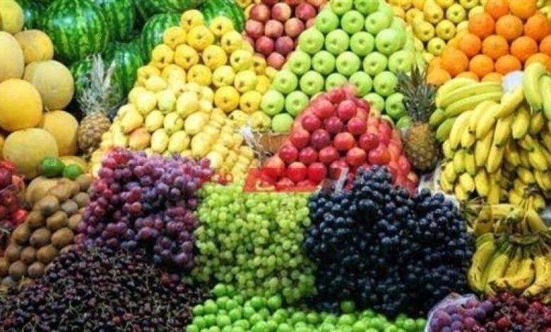 أسعار الفاكهة اليوم الأربعاء 25يونيه 2025 بسوق العبور