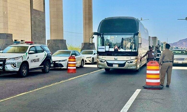 أمن الطرق يسهّل مغادرة الحجاج الإيرانيين عبر منفذ جديدة عرعر