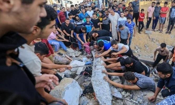 ارتفاع حصيلة الشهداء الفلسطينيين إلي 48 منذ فجر الجمعة