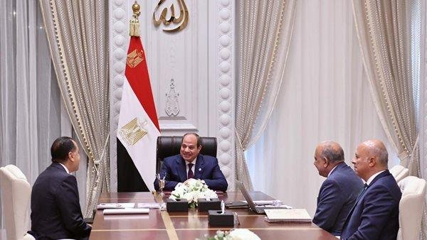 السيسي لـ الحكومة: يجب توطين الصناعات المرتبطة بالطاقة المتجددة