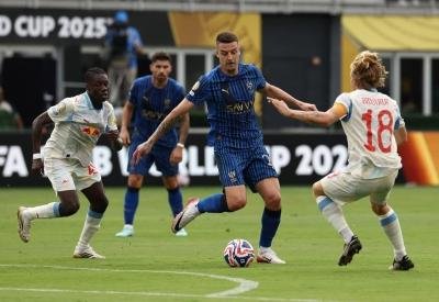 الهلال يتعادل مع سالزبورغ في مونديال الأندية