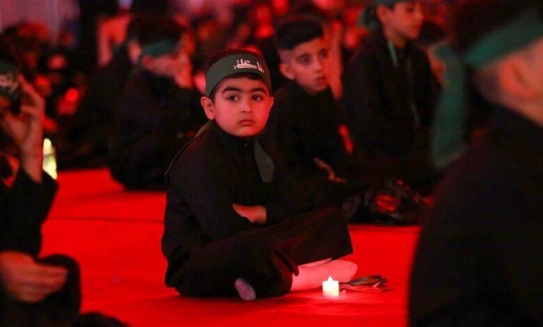 بالصور.. العتبة العسكرية المقدسة تشارك بمراسم تبديل راية الإمام الحسين (ع)