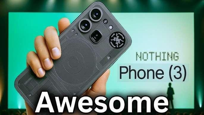 بالفيديو.. شاهد مواصفات هاتف Nothing الجديد Nothing Phone (3) "أفضل هواتف أندرويد المطروحة حالياً"