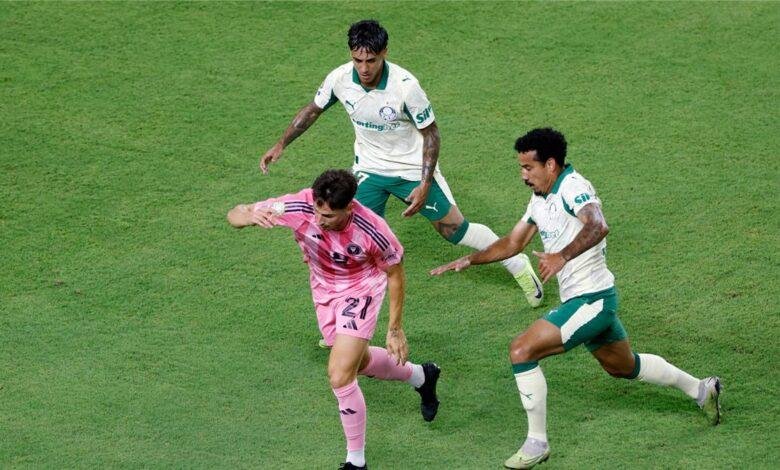 بالميراس يتعادل مع إنتر ميامي ويتأهلان في كأس العالم للأندية