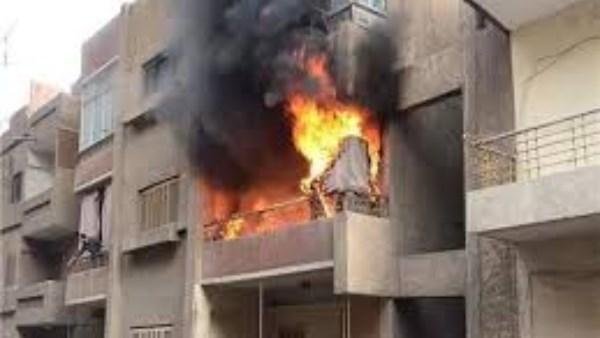 بدون إصابات.. السيطرة على حريق شقة في 15 مايو