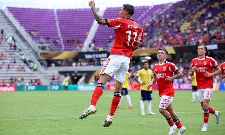 بنفيكا يمطر شباك أوكلاند سيتي النيوزيلندي بسداسية في المونديال