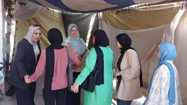 تفتيش طلاب الثانوية العامة بالقليوبية قبل امتحانات اللغة العربية