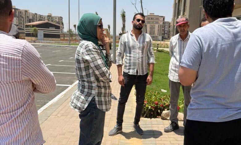 رئيس جهاز الشيخ زايد تتفقد مشروع "جنة 4" السكني