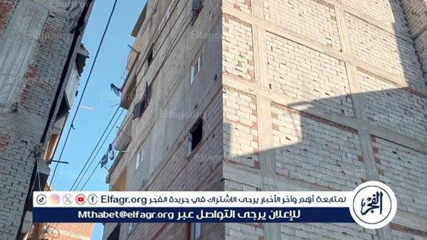 ضمن سلسلة العقارات المنهارة في الإسكندرية ميل عقار مكون من 9 طوابق