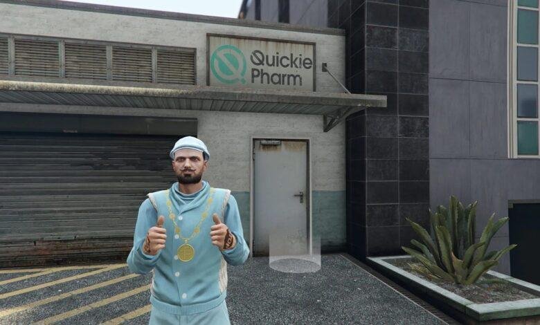 كيف تقوم بمهام التوصيل لصيدلية QuickiePharm في GTA Online Money Fronts