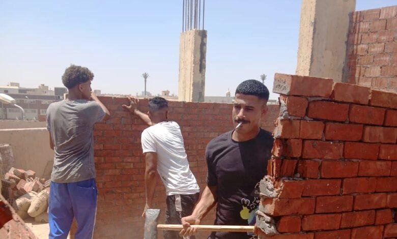 لا تهاون مع مخالفات البناء حملة إزالة فورية بمدينة الشيخ زايد