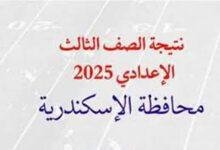 نتيجة الصف الثالث الإعدادي بالإسكندرية للترم الثاني 2025 تعتمد رسميًا