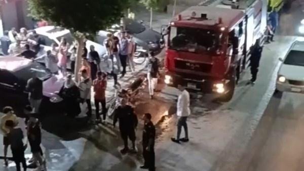 نشوب حريق بشقة سكنية في الطابق الخامس بسوهاج