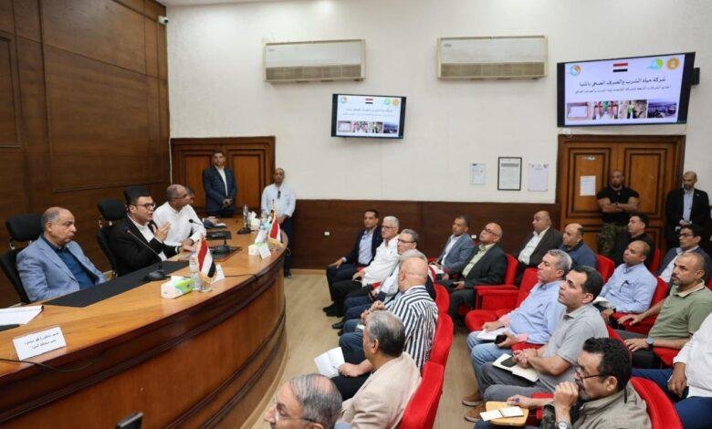 وزير الإسكان ومحافظ المنيا يتابعان سير العمل بمنظومتي مياه الشرب والصرف الصحي