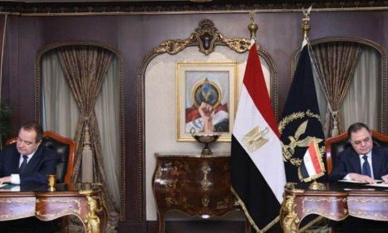 وزير الداخلية يستقبل إيفيكا داتشيتش نائب رئيس الوزراء ووزير الداخلية بجمهورية صريبا