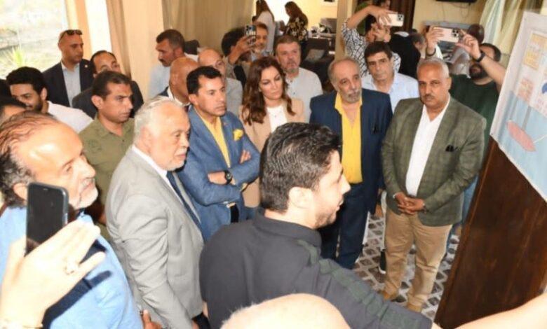وزير الشباب يوجّه بتطوير ورفع كفاءة نادي نقابة المهن التمثيلية