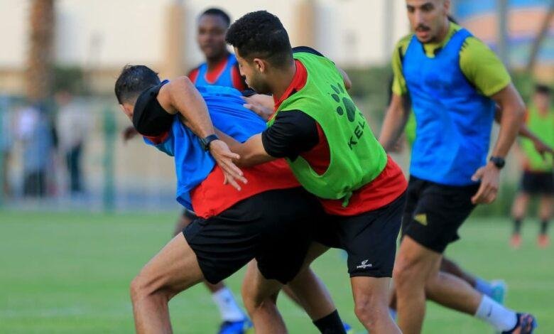 حماس وجد في تدريبات المقاولون العرب استعدادًا للموسم الجديد