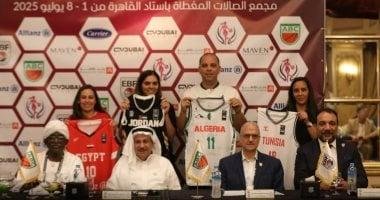 كواليس الاجتماع الفني للبطولة العربية لسيدات كرة السلة في القاهرة