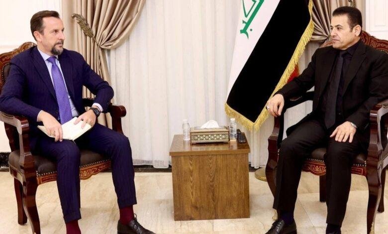 الأعرجي: الحكومة العراقية تدعم تطوير العلاقات مع جميع الدول وتحافظ عليها