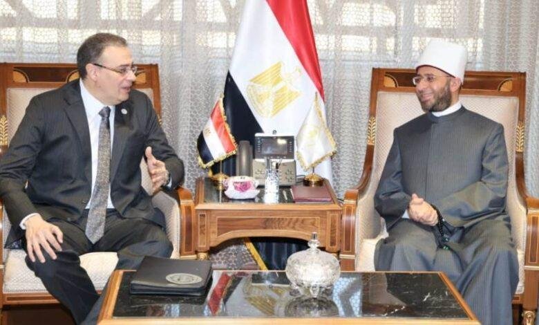 التنظيم والإدارة يسلم الأوقاف نتيجة مسابقة إمام وخطيب ومدرس
