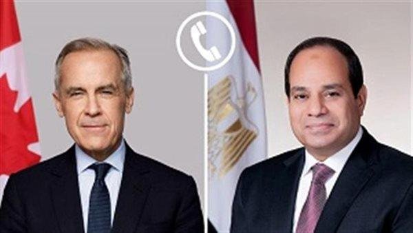 الرئيس السيسي لرئيس وزراء كندا: إقامة دولة فلسطينية مستقلة الضامن الوحيد لاستقرار الشرق الأوسط