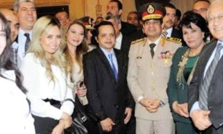 الفنانون للرئيس السيسى: الأرض تختار زعماءها