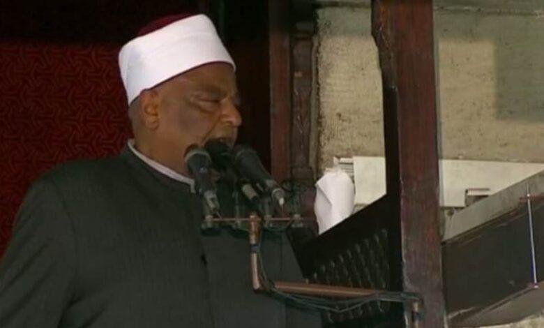 خطيب الجامع الأزهر: علينا أن نتعلم من الهجرة النبوية كيف تكون وحدة الأمة لمواجهة تحديات العصر