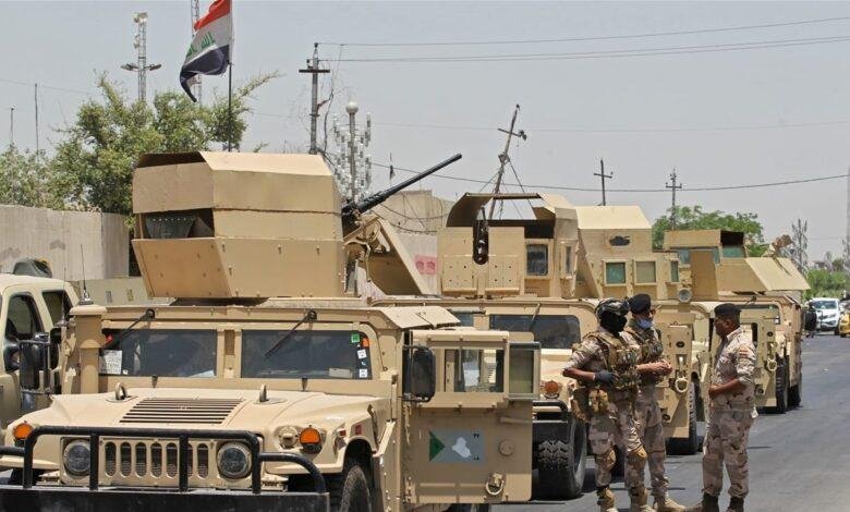قائد عمليات الأنبار: انتشار قطعات الجيش بسيطرة الصقور جزء من خطة أمنية