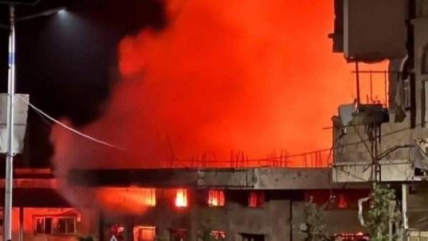 قصف حوثي يستهدف محطة وقود بتعز ويخلف قتـ.لى وحرائق واسعة