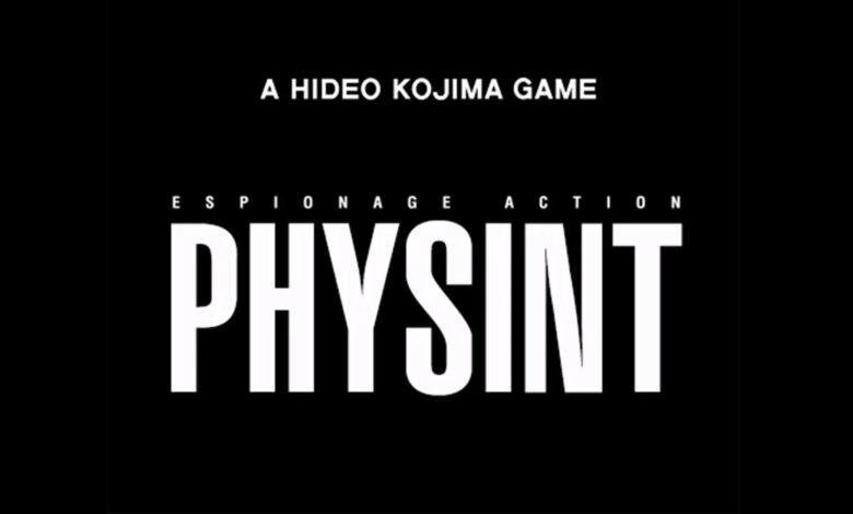 كوجيما يلمّح إلى أن OD و Physint قد يكونان آخر ألعابه