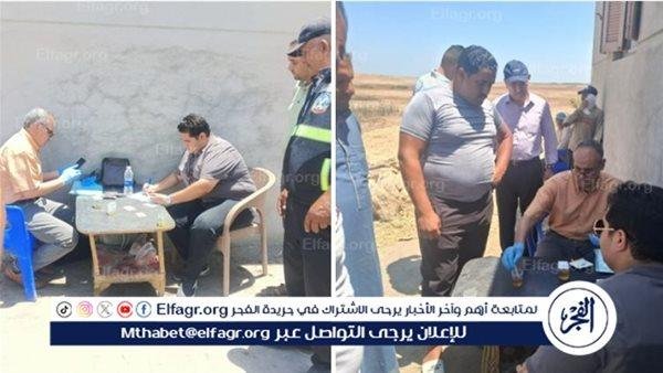 محافظ الدقهلية يتابع حملة مشتركة للكشف تعاطي المواد المخدرة والمخالفات المرورية كمين تل ابن سلام المطرية