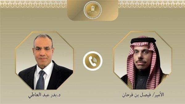 وزير الخارجية ونظيره السعودي يؤكدان عمق العلاقات الوطيدة والتاريخية بين البلدين