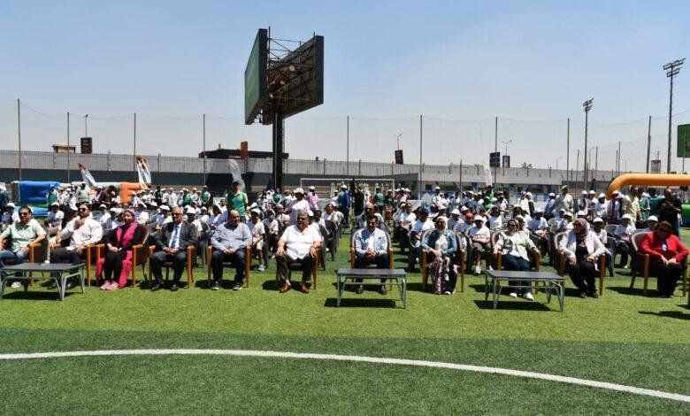 وزير الشباب يشهد فعاليات مهرجان خطوة نحو حياة أفضل بنادي النادي