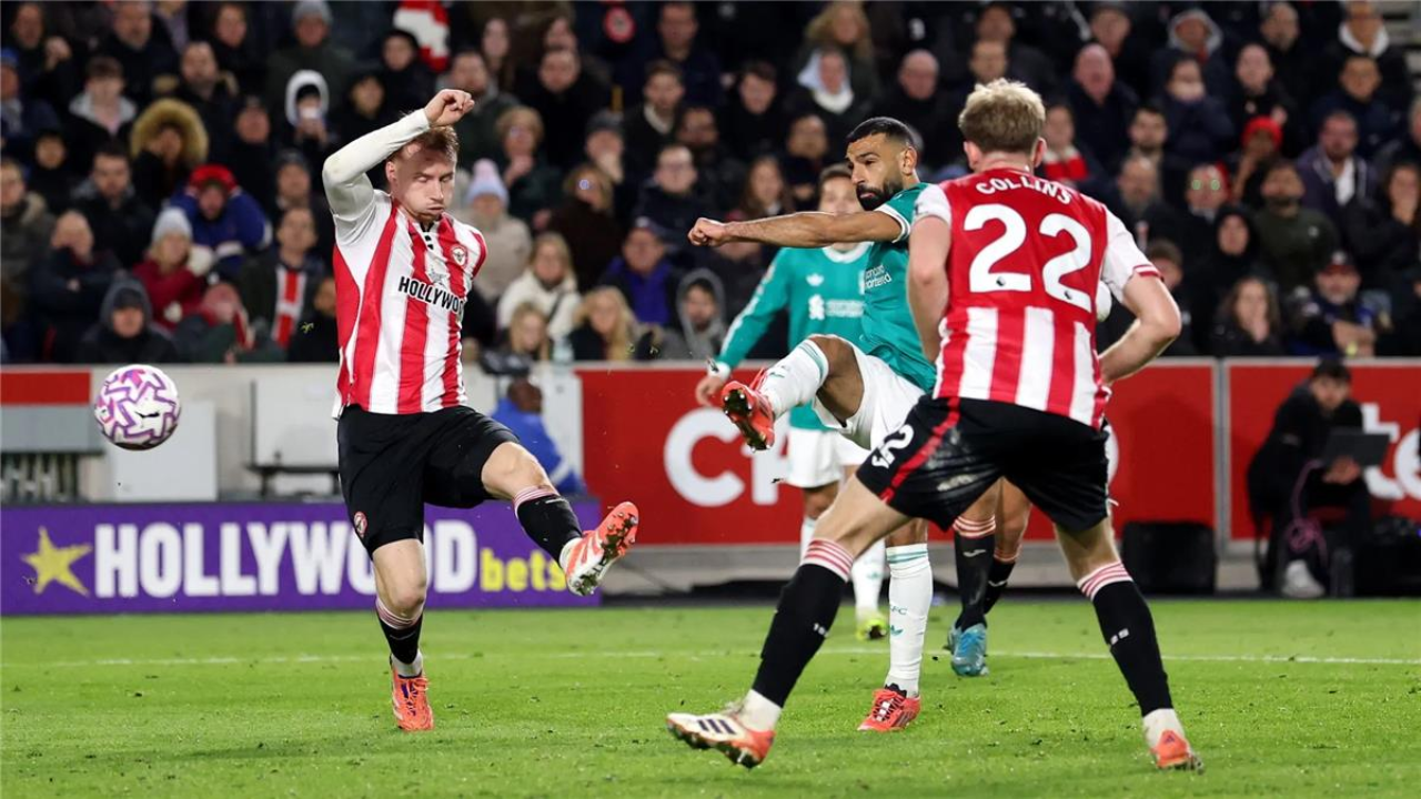 ترتيب هدافي الدوري الإنجليزي 2025 بعد هدف محمد صلاح الصاروخي أمام برينتفورد