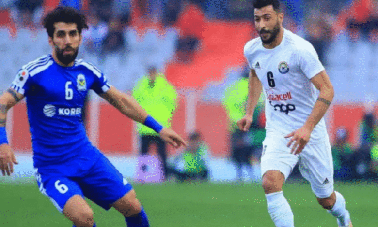 مباراة الزوراء والقاسم