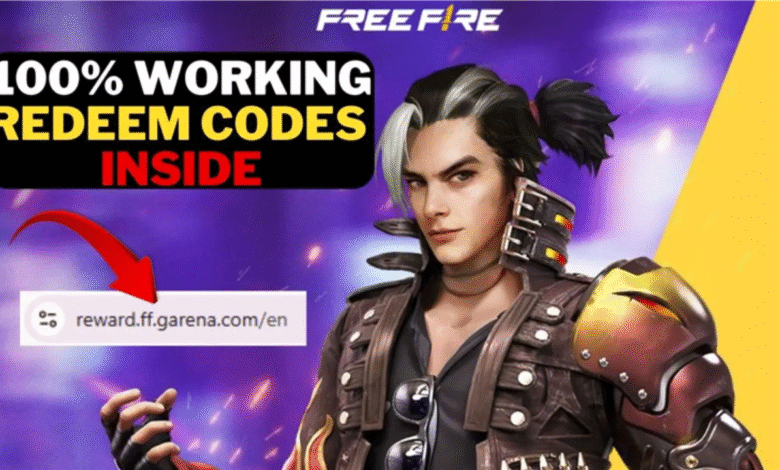 أكواد فري فاير مجانا