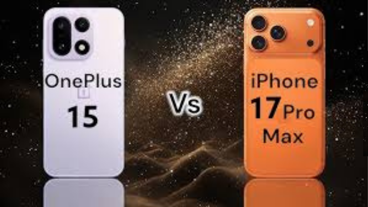 مواجهة العمالقة في 2025: OnePlus 15 يتحدى iPhone 17 Pro Max بمواصفات مذهلة وسعر أقل!